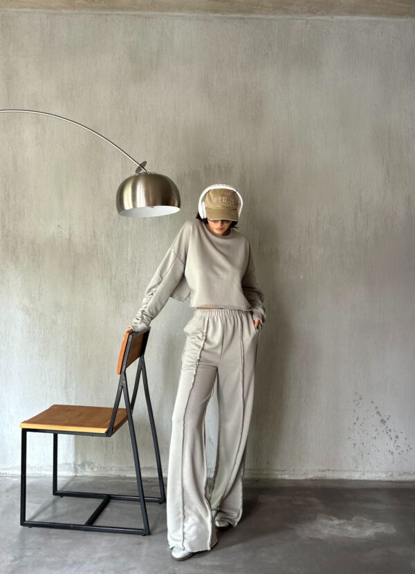 Pantalon ample femme en denim